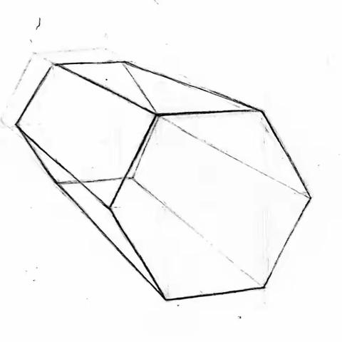 高一创新四班 素描几何体结构2023.0906-0907