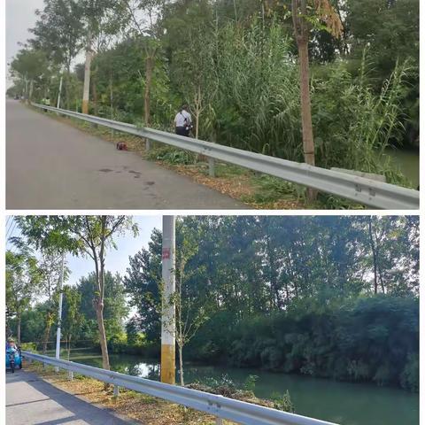 干干净净迎“双节”，湖滨村开展环境整治工作