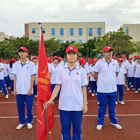 文昌侨中高一（4）班军训风采记录（五）