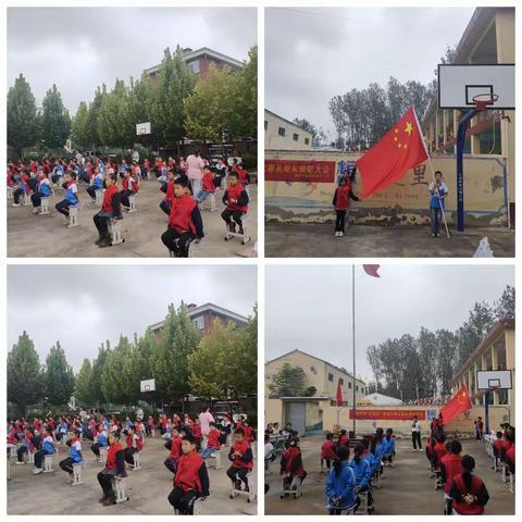 贺中秋迎国庆  曹县仵楼镇中张庄小学