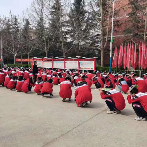 平陆中学防震防踩踏应急疏散演练