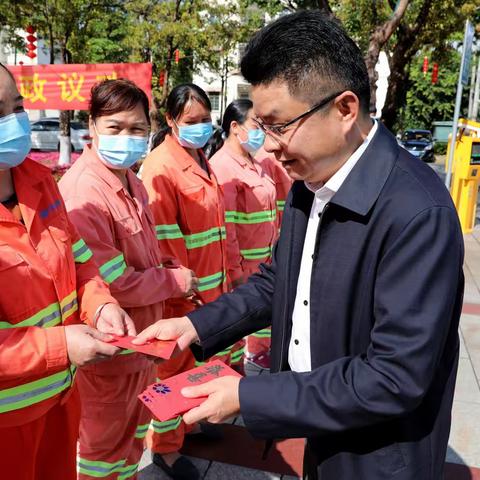 黄文聪县长开展春节前检查调研慰问活动