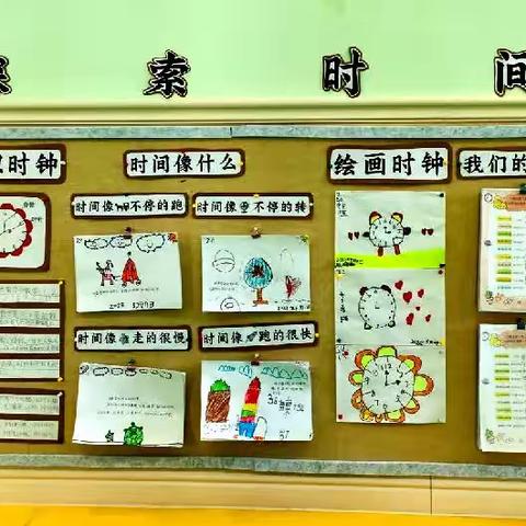 兰陵县第三幼儿园(国府园)星辰一班生成课程一一探索时间