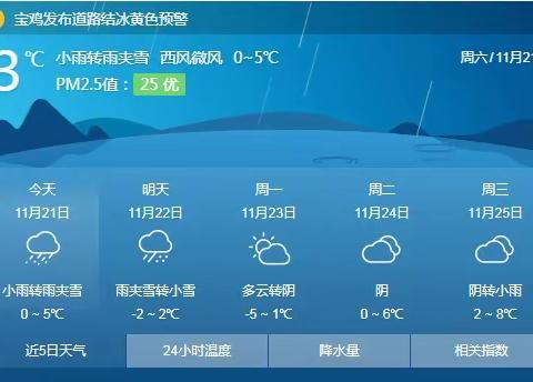 官道镇中心幼儿园预防雨雪天告家长书