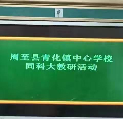 青化镇中心学校同区跨校大教研——教以共进 研以致远 综合组教研活动（一）