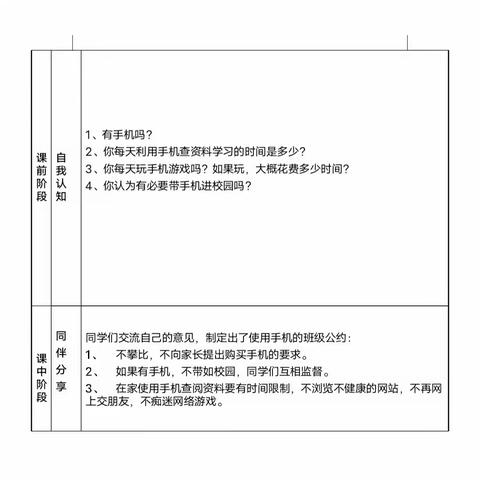 学生入校手机的使用与管理