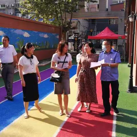 《看护点规范管理重责任﻿     开学季联合检查促规范》