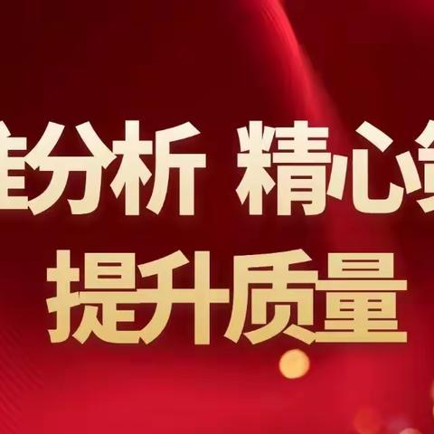 精准分析 精心策划 提升质量