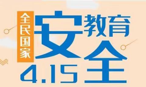 国家安全，人人有责——苏家镇流星幼儿园“4.15”全民国家安全教育日宣传