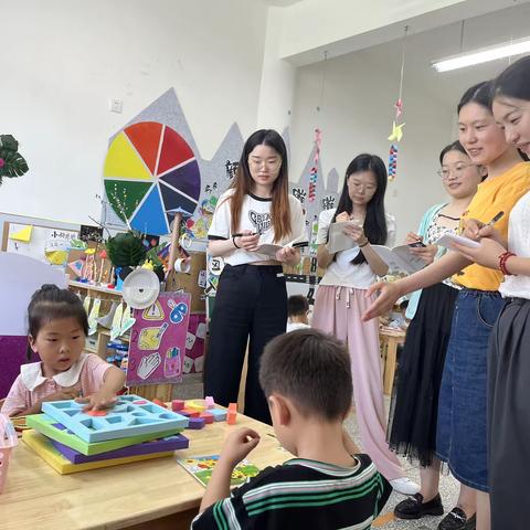 妙“区”横生，“域”见美好—四九幼儿园全园游戏观摩活动