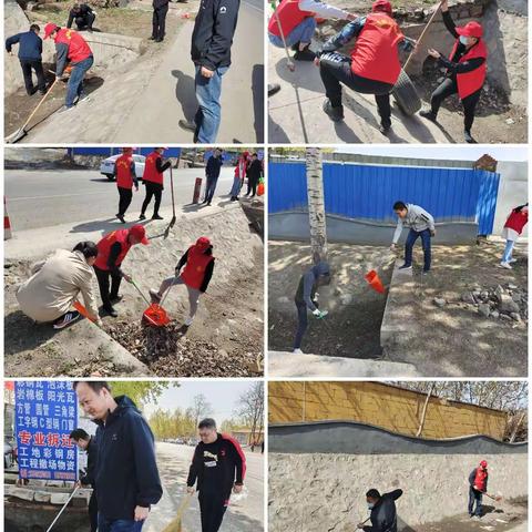 滦州市水利局积极开展周末卫生清扫活动