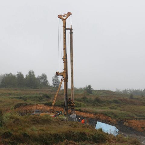 贵南一分部麻场双线特大桥正式开工