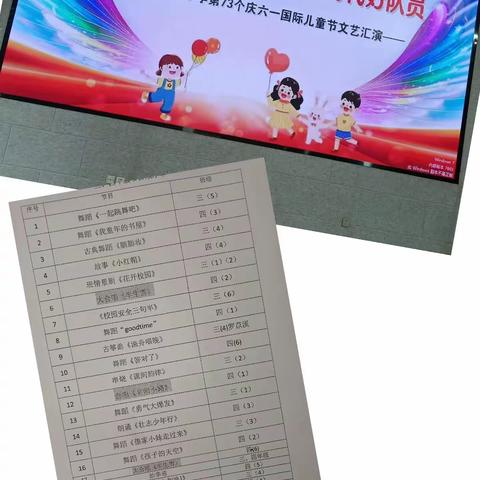 “学习二十大，争做好队员”六一文艺汇演