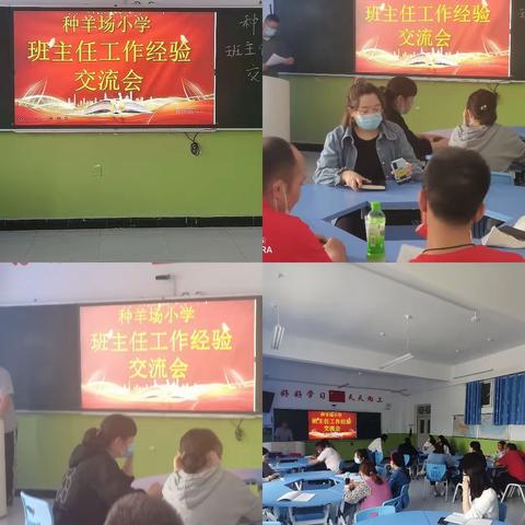 种羊场小学班主任工作 经验交流会