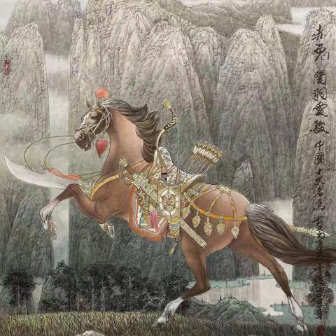 赵文元古代工笔组画作品集