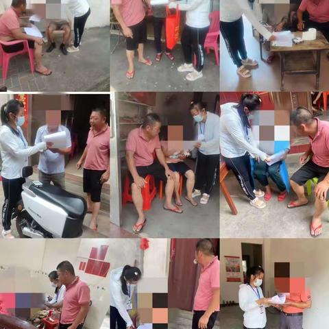 东山镇开展2023年上半年入户走访社会面吸毒人员家属访谈工作