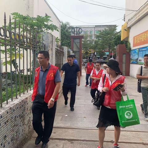 琼山区杨大炎副区长深入洗马桥社区检查指导登革热预防工作