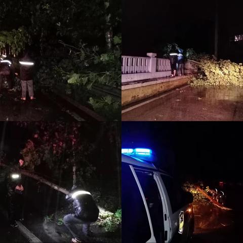 【我为群众办实事】落陵派出所暴雨中防汛抢险