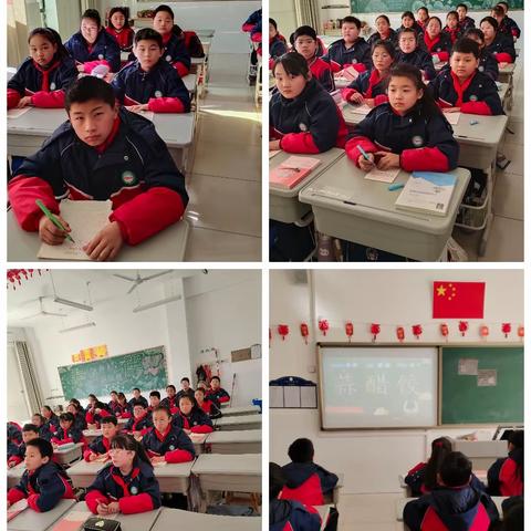 六年级墨韵书香社团年后第一次开课