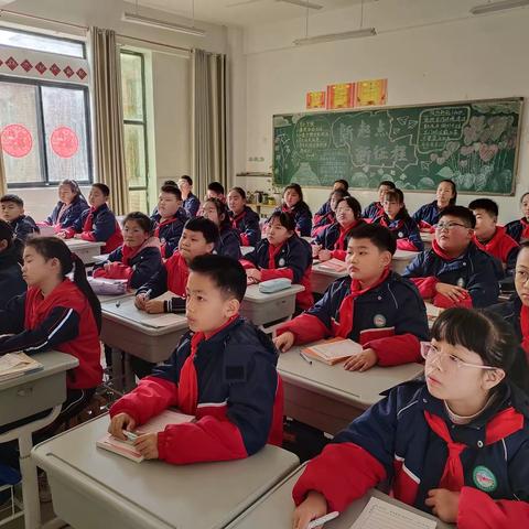 3月1日六年级墨韵书香社团图记