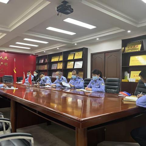 七里河大队党支部组织召开“矛盾纠纷大排查大化解专项行动”推进会