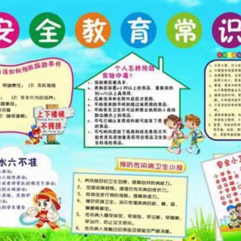 《快乐放暑假，安全不放假》——周集中心幼儿园中二班安全教育美篇