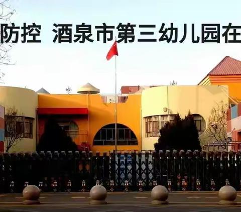 “停课不停学，成长不停歇”酒泉市第三幼儿园小班组家园携手主题活动——第      期