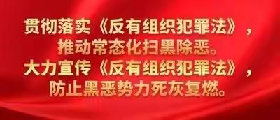 金明池街道香榭里社区开展【扫黑除恶】宣传《反有组织犯罪法》 夯实常态化扫黑除恶宣传活动