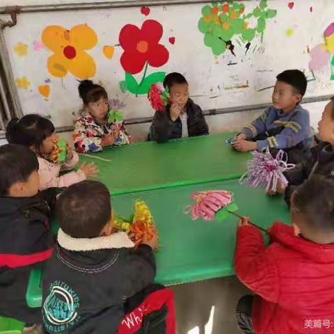 南鲁集镇党庄幼儿园开展山东手造-创意手工活动