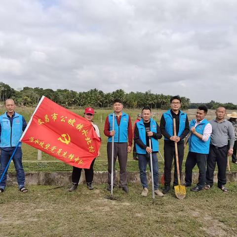 水北村治水中队开展六水共治志愿服务活动