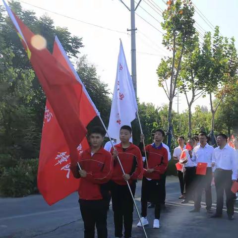 滨海县第一初级中学西湖路分校“文明耀我心 爱国爱家乡”主题社会实践活动剪影