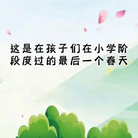 封存小学时光最后一个春天