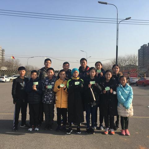 永顺镇中心小学获通州区2018年冬季长跑比赛第五名！