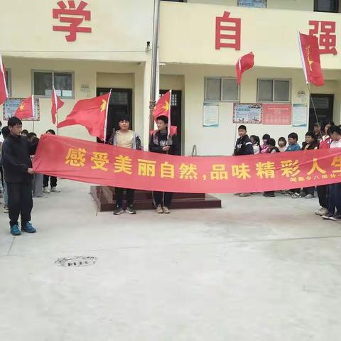 感受美丽自然，品味精彩人生——闻集乡八里井小学春游活动