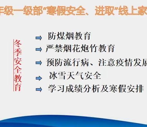 东阿五中七年级一级部线上家长会成功召开