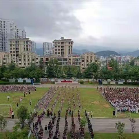 安全教育入我心，文明习惯伴我行——大姚县金龙明德小学校园安全周、行为规范训练周活动纪实