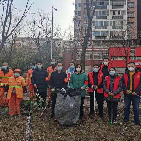 四新街道开展清洁家园文明实践活动