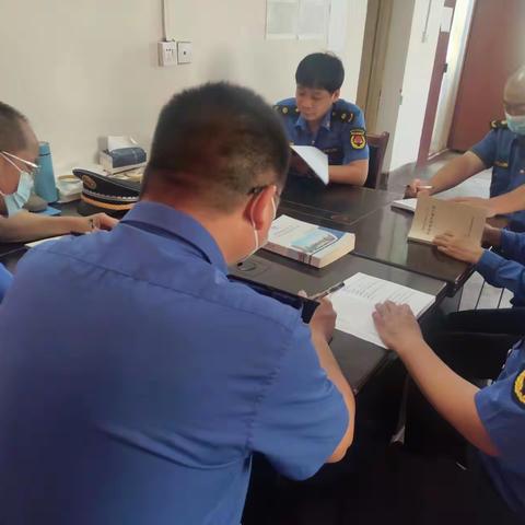 矿区执法中队工作纪实