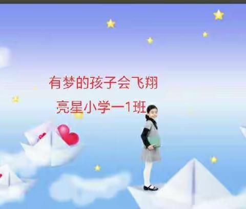 有梦的孩子会飞翔——亮星小学一1班