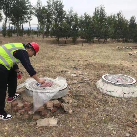 大青山所讨思浩村原水管线巡查