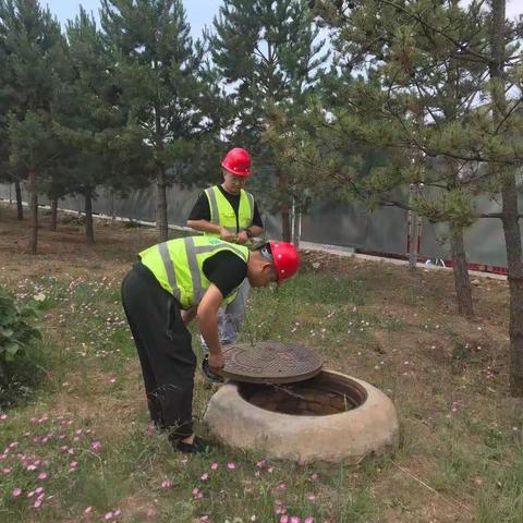 大青山所三级泵站管线巡查