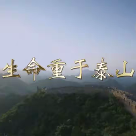 生命重于泰山（一）