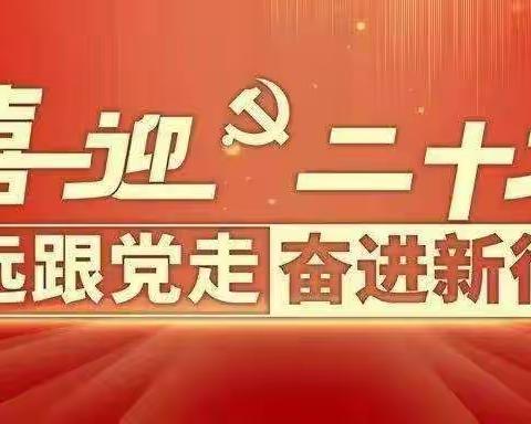 喜迎二十大、永远跟党走、 奋进新征程