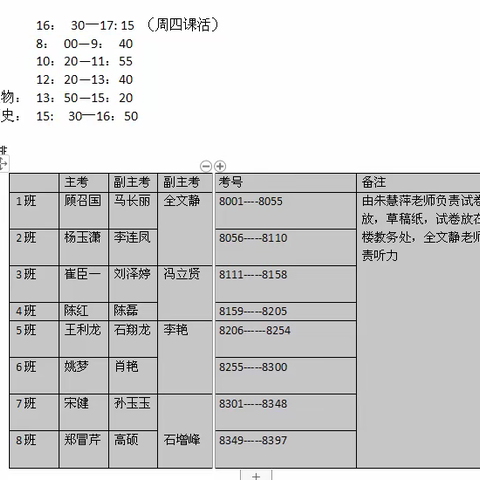 临沂汤庄实验学校八年级期中模拟考试