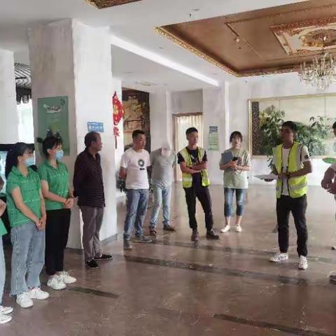 兴隆应急中队指导辖区酒店开展应急逃生演练