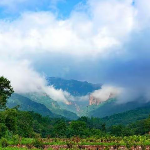 骑行太行山    偶遇暴风雨