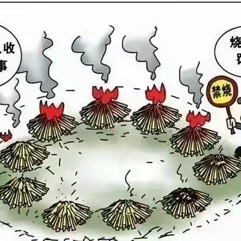 西贾乡关于秸秆禁烧的通知