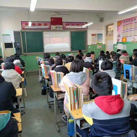 学习好少年 争当好少年——正定县西平乐联校组织学生观看2021年度“新时代好少年”先进事迹发布活动