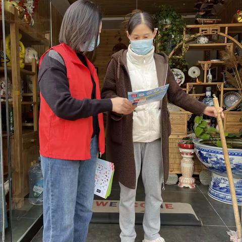 【石家庄市正定县】常山东路开展“垃圾投放需分类，循环利用最可贵”为主题的沿街商铺宣传活动