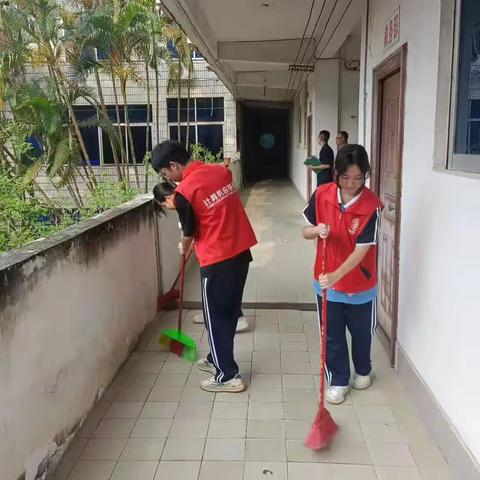 计算机应用系——办公楼区域打扫